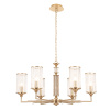Подвесная люстра Crystal Lux GLORIA SP6 BRASS