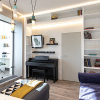 Встраиваемый алюминиевый профиль для светодиодной ленты Elektrostandard LL-2-ALP007 серый/белый