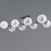 Потолочная люстра Illumico IL0791-8CSQ-25 BK CR TRENTO