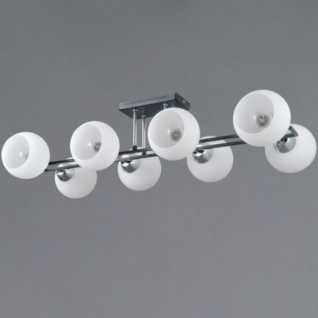 Потолочная люстра Illumico IL0791-8CSQ-25 BK CR TRENTO