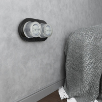 Рамка на 2 поста черный WL21-frame-02 Werkel