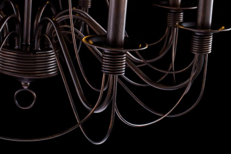 Люстра Freya Velia FR2046-PL-08-BR коричневый