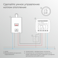 Реле Умный дом с независимым контактом Elektrostandard 76010/00 4690389206740 a067444