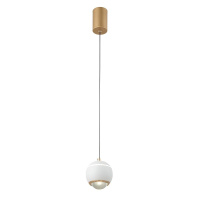 Подвесной светодиодный светильник Crystal Lux Caro SP Led White