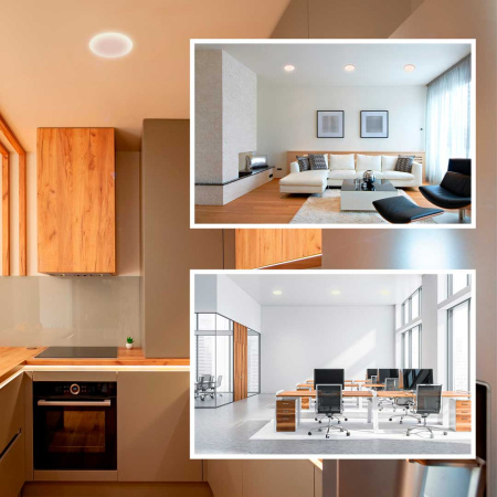 Встраиваемая светодиодная панель безрамочная Apeyron FLP 06-110