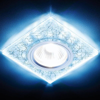 Встраиваемый светодиодный светильник Ambrella light Led S227 W/CH/C