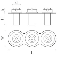 Встраиваемый светодиодный спот Lightstar Intero Tubo (217637+217272+217272+217272) i637272