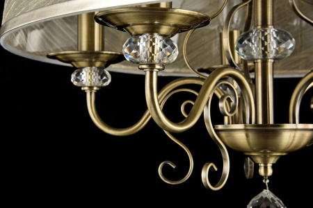 Люстра Freya Driana FR2405-PL-05C-BZ античная бронза