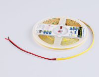Светодиодная лента Ambrella Light Illumination COB 400Led/10W m/ 24V IP20 6500K/ 5m*5mm*2.1mm (2 конт.) GS4613