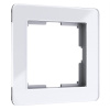 Рамка на 1 пост Acrylic белый W0012701 Werkel