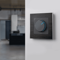 Рамка на 1 пост черный алюминий WL11-Frame-01 Werkel