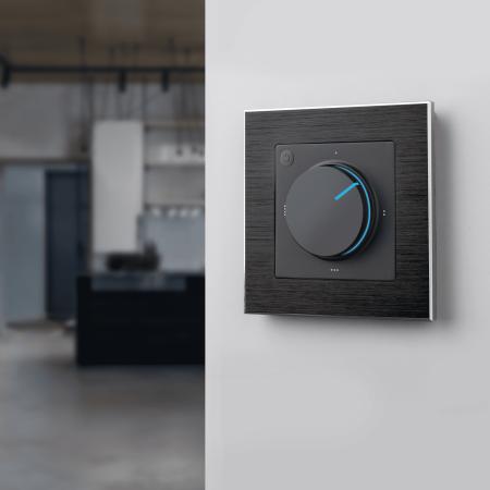 Рамка на 1 пост черный алюминий WL11-Frame-01 Werkel