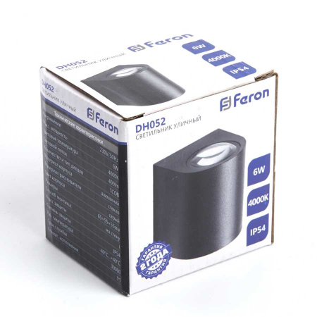 Уличный настенный светильник Feron DH052 48474