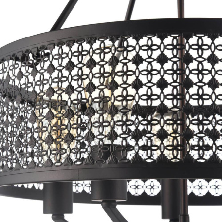 Люстра Freya Conte FR4166-PL-05C-BL античный коричневый