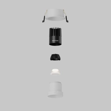 Встраиваемый светильник Maytoni Dip DL116-10W-4K-W