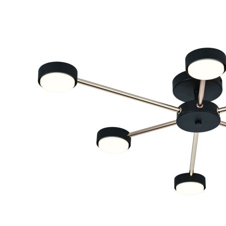 Потолочный светильник Escada Luminix 120008/6R Black/Gold ES0000094