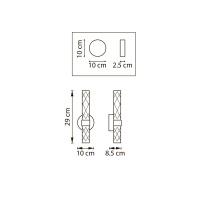 Бра Lightstar Acrile 737652