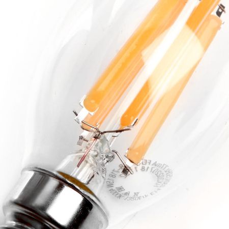 Лампа светодиодная Feron E14 15W 2700K Свеча на ветру Матовая 38261