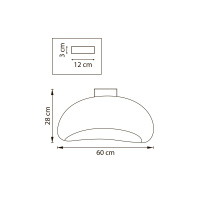 Настенно-потолочный светильник Lightstar Sigma 611666