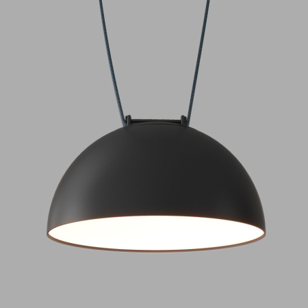 Трековый однофазный светильник Denkirs Belty flow DK5660-BK