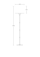 Торшер Arte Lamp Jamie A4090PN-1BK