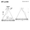 Подвесная люстра ST Luce Swatch SL6133.303.16