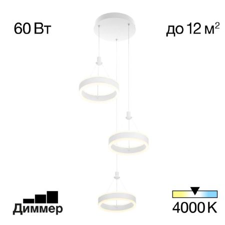 Подвесная люстра Citilux Дуэт CL719030