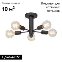 Потолочная люстра Vitaluce V3953-1/5PL