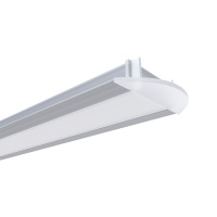 Профиль встраиваемый Apeyron ширина ленты до 10мм (рассеиватель, заглушки - 2шт) 08-06