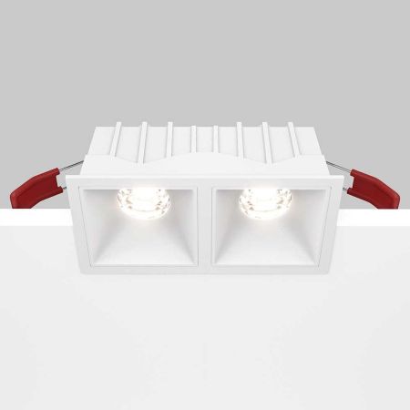 Встраиваемый светодиодный светильник Maytoni Technical Alfa LED Dim Triac DL043-02-10W4K-D-SQ-W