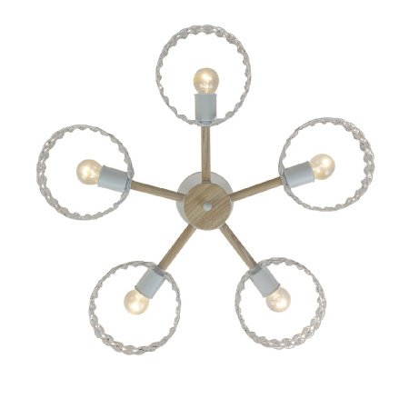 Люстра на штанге Escada Banjo 679/5P White