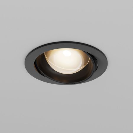 Встраиваемый светильник Maytoni Lens DL105-12W3K-B