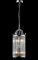 Подвесной светильник Crystal Lux Tadeo TADEO SP4 D200 CHROME/TRANSPARENTE