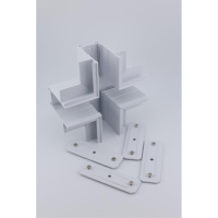 Соединитель Х-образный для магнитного шинопровода Aployt Magnetic track 220 APL.0285.10.04