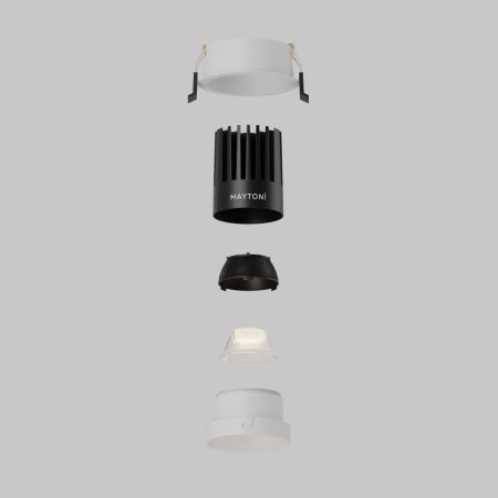 Встраиваемый светильник Maytoni Dip DL117-15W-2.7K-W