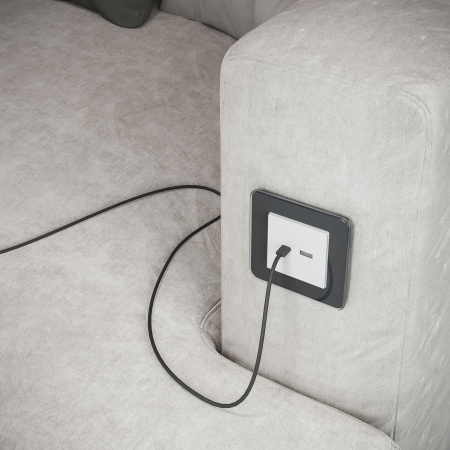 Рамка Werkel Elite на 1 пост графит W0012440