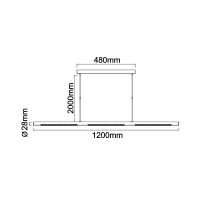Подвесной светильник Mantra Meca 9115