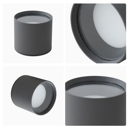 Уличный потолочный светильник Apeyron Graphite 11-115