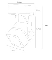 Спот Arte Lamp Misam A1315AP-1BK