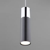 Подвесной светильник Eurosvet 50135/1 LED хром/черный