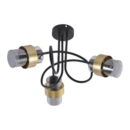 Потолочный светильник Escada Hurricane 1139/3P Black/Gold