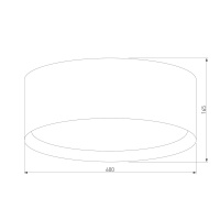 Потолочный светильник TK Lighting 6584 Juta