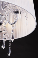 Торшер Eurosvet 2045/3F хром/белый