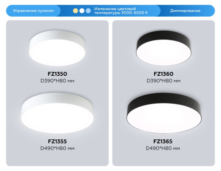 Потолочный светильник Ambrella Light Orbital Air FZ1360
