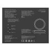 Встраиваемый светодиодный светильник Gauss Frameless круг 967511218