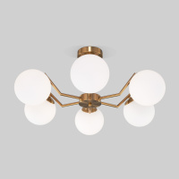 Подвесная люстра Eurosvet Frost 70154/6 латунь