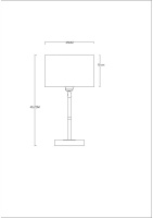 Настольная лампа Arte Lamp Jamie A4090LT-1BK