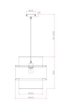 Подвесной светильник Freya Ribbon FR5333PL-01W