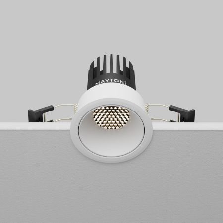 Встраиваемый светильник Maytoni Dip DL115-10W-4K-W