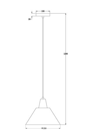 Подвесной светильник Freya Accent FR5276PL-01N1